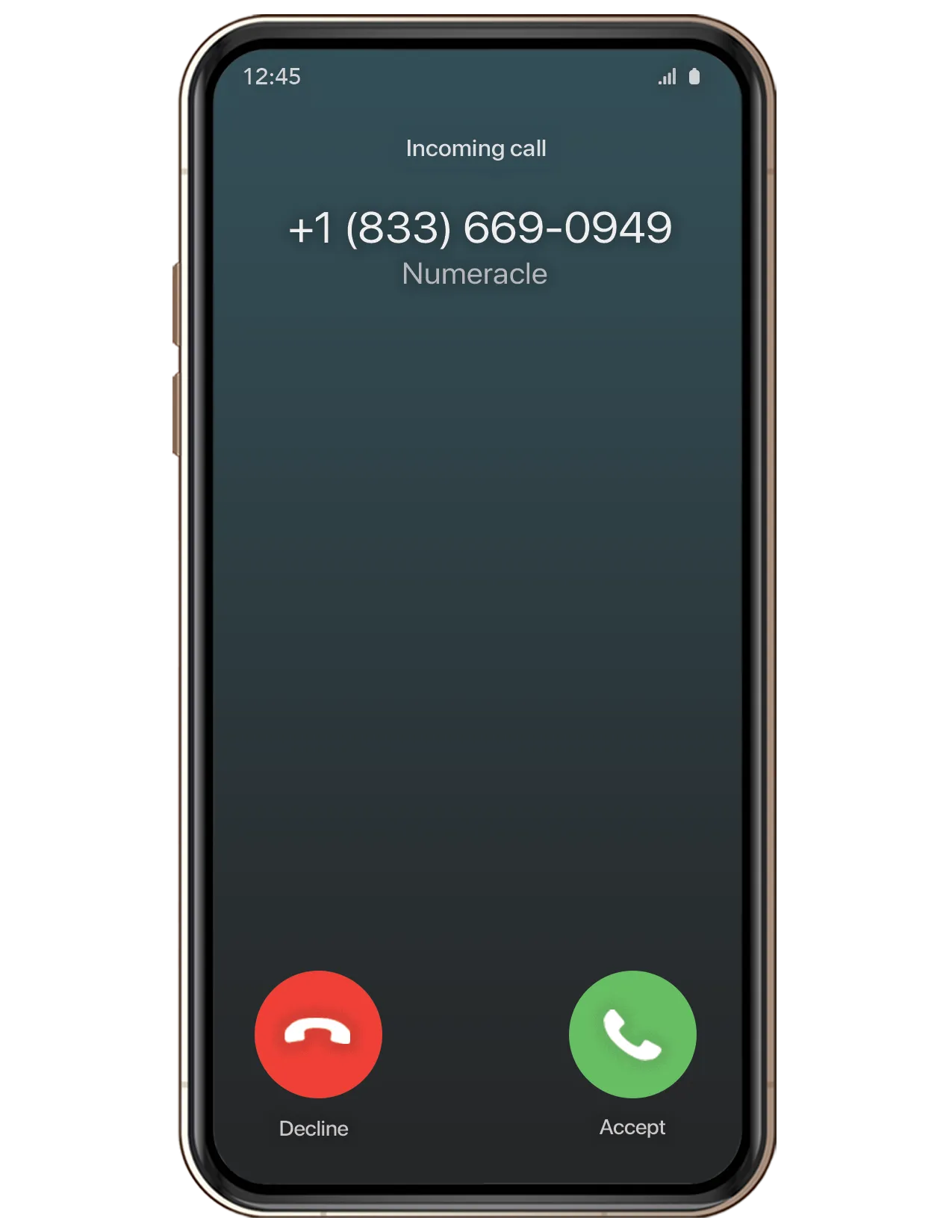 Phone call screen